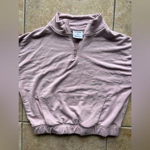 Gymshark 1/4 Zip Up Cropped Long Sleeve